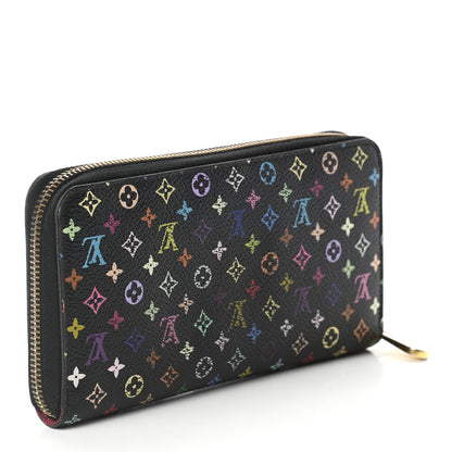 Louis Vuitton Monogram Multicolor Zippy Wallet Black Grenade 6 of 16
