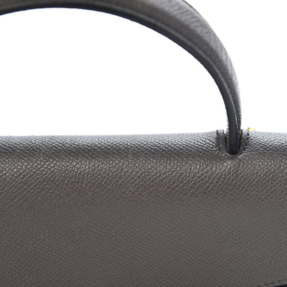 Celine Grained Calfskin Micro Belt Bag Grey 9 of 16