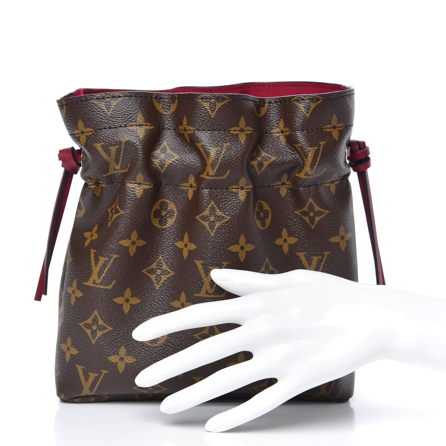 Louis Vuitton Monogram Pouch Noe Fuchsia 2 of 9