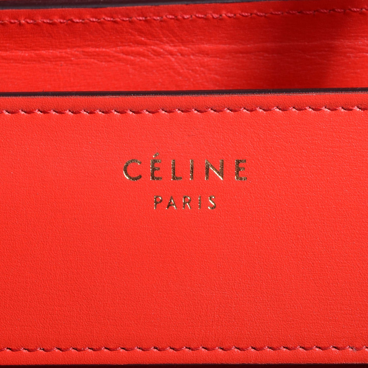 Palmelato Leather Mini Luggage Bag Vermillion