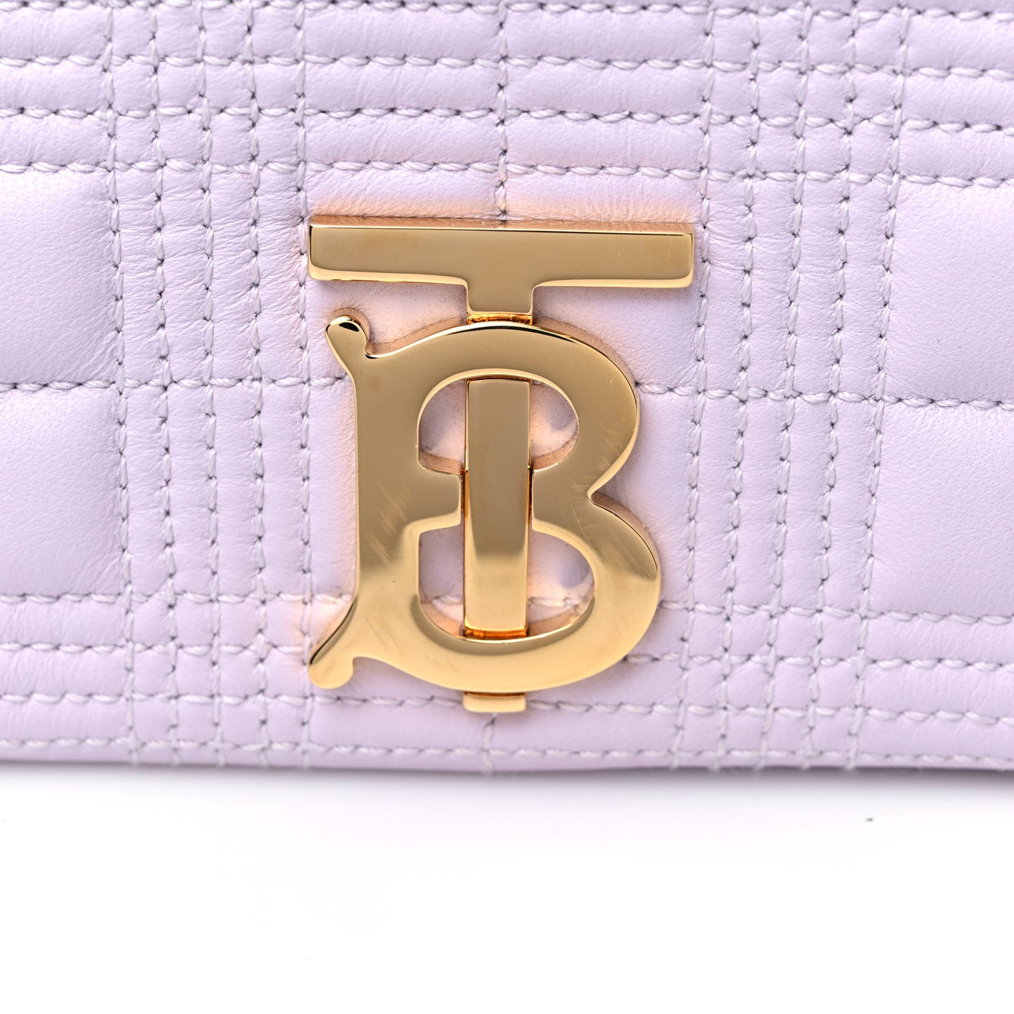 Lambskin Quilted Small Lola Bag Pale Thistle