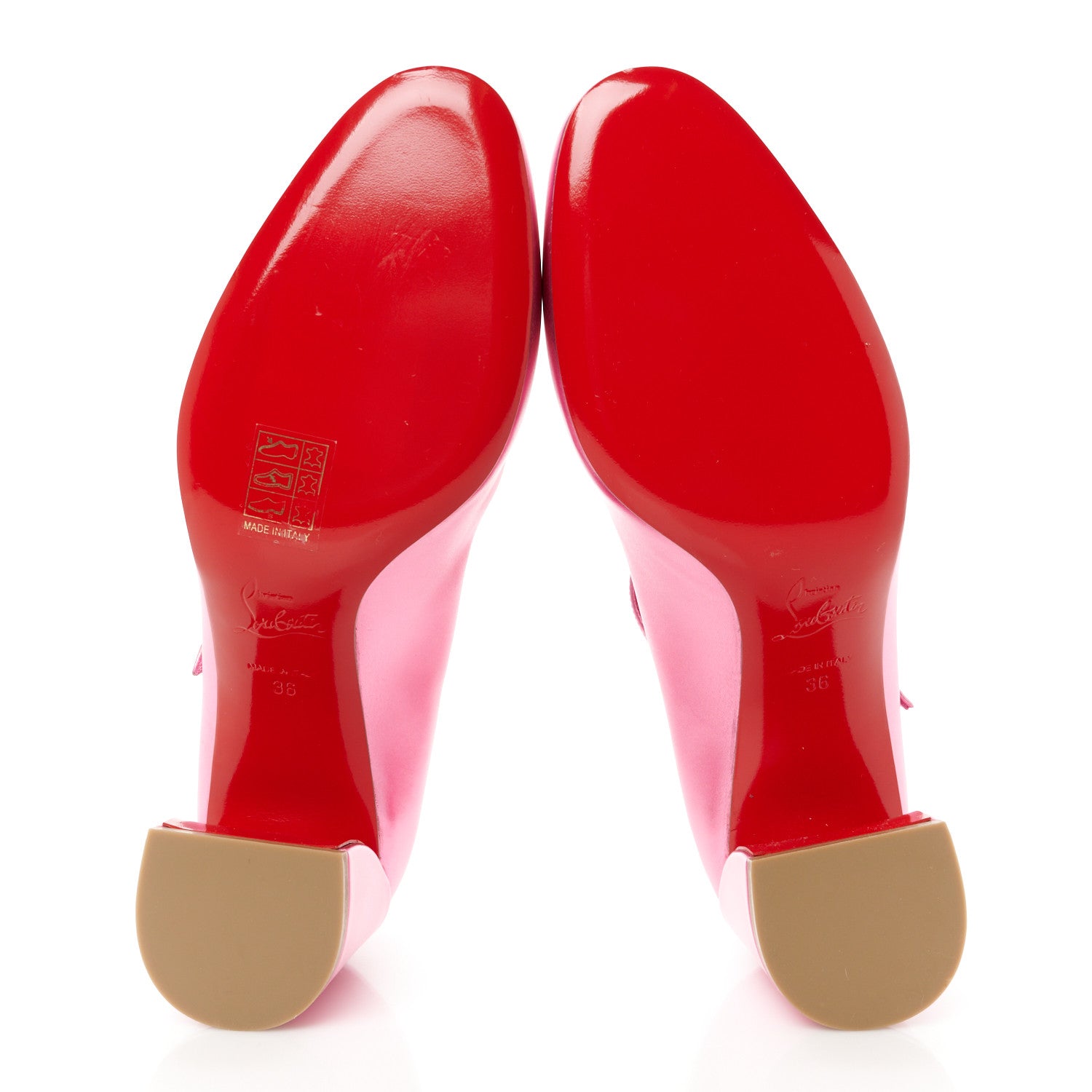 Christian Louboutin Metallic Calfskin Miss Jane Mary Janes 55 Pumps 36 Glam 5 of 9
