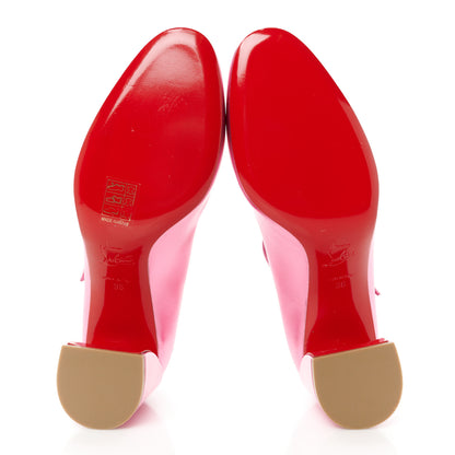 Christian Louboutin Metallic Calfskin Miss Jane Mary Janes 55 Pumps 36 Glam 5 of 9
