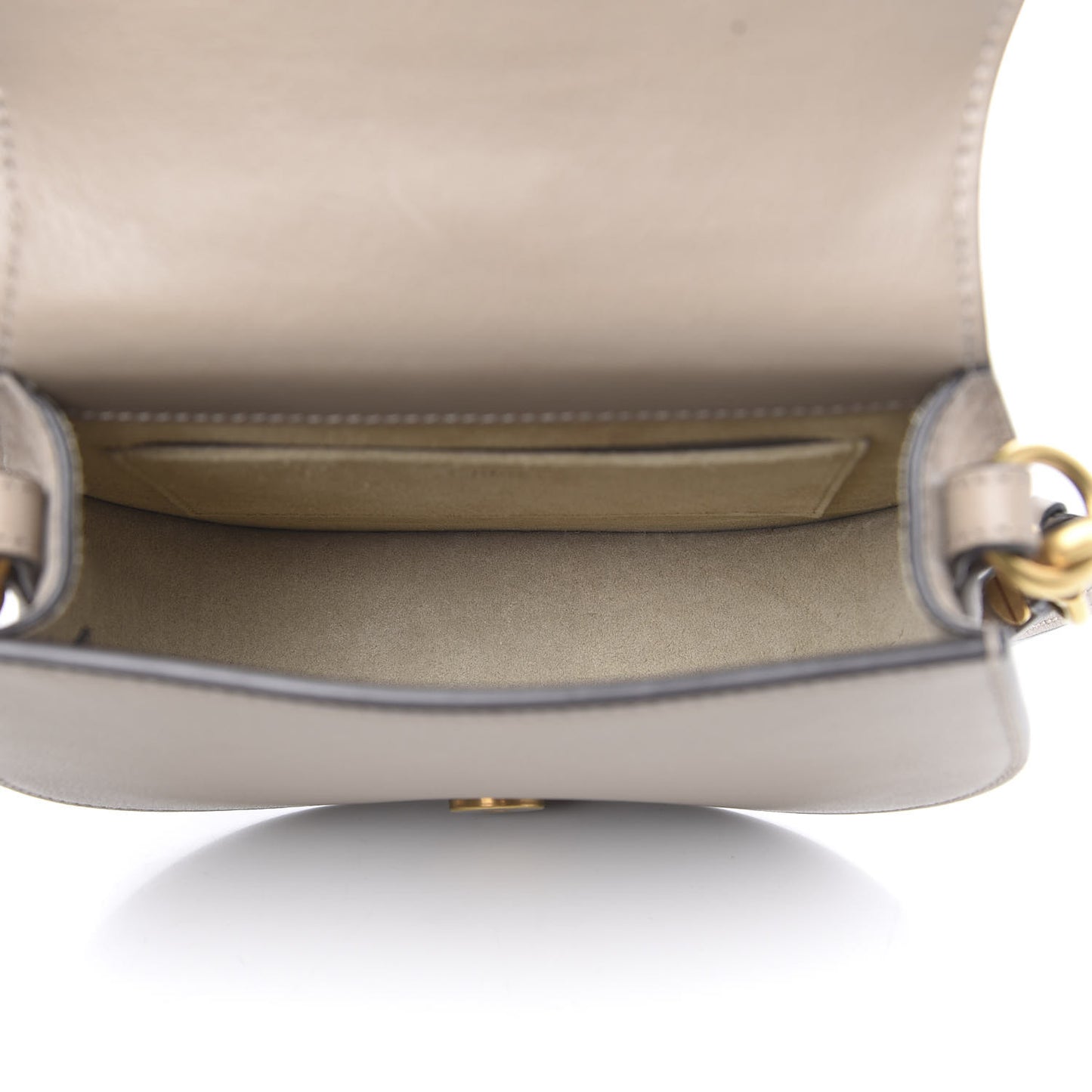 Calfskin Suede Small Constellation Studs Nile Bracelet Bag Motty Grey