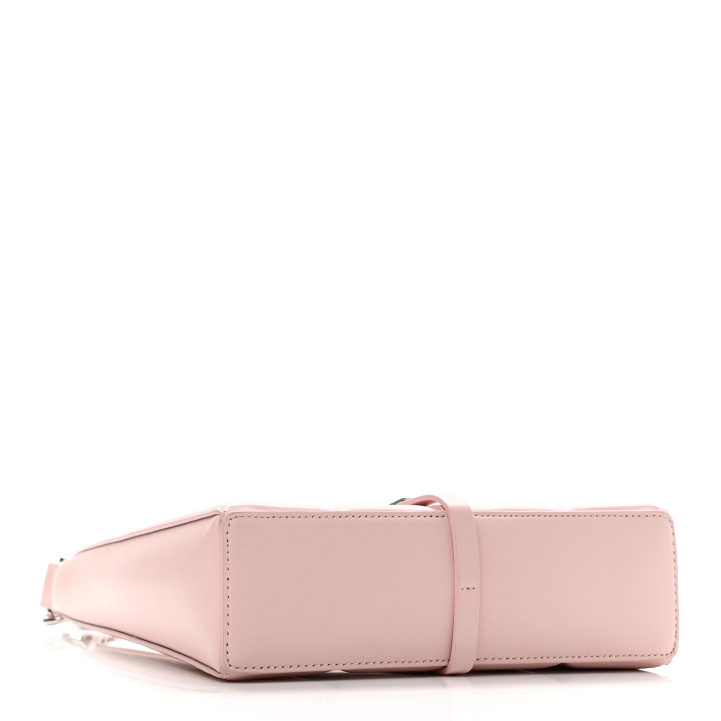 Lambskin Padded Mini Cut Out Shoulder Bag Blush Pink