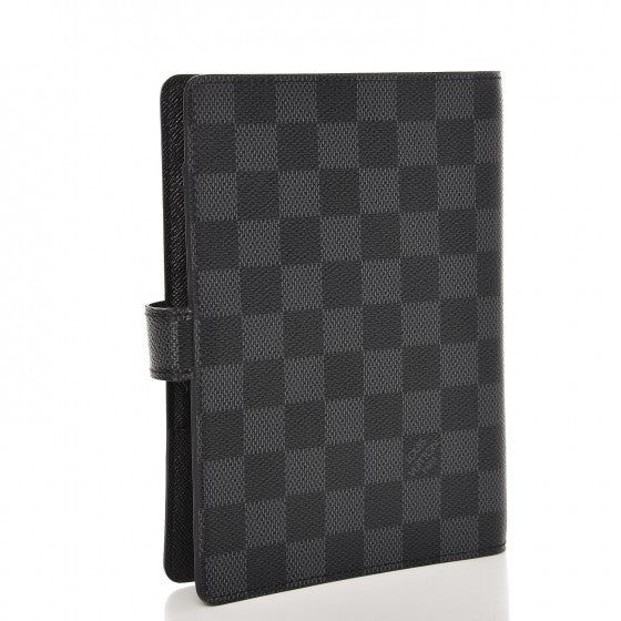 Damier Graphite Medium Ring Agenda Cover