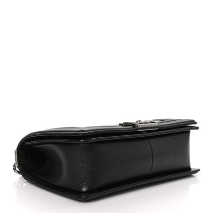 Chanel Caviar Quilted Medium Boy Flap Black 4 of 11
