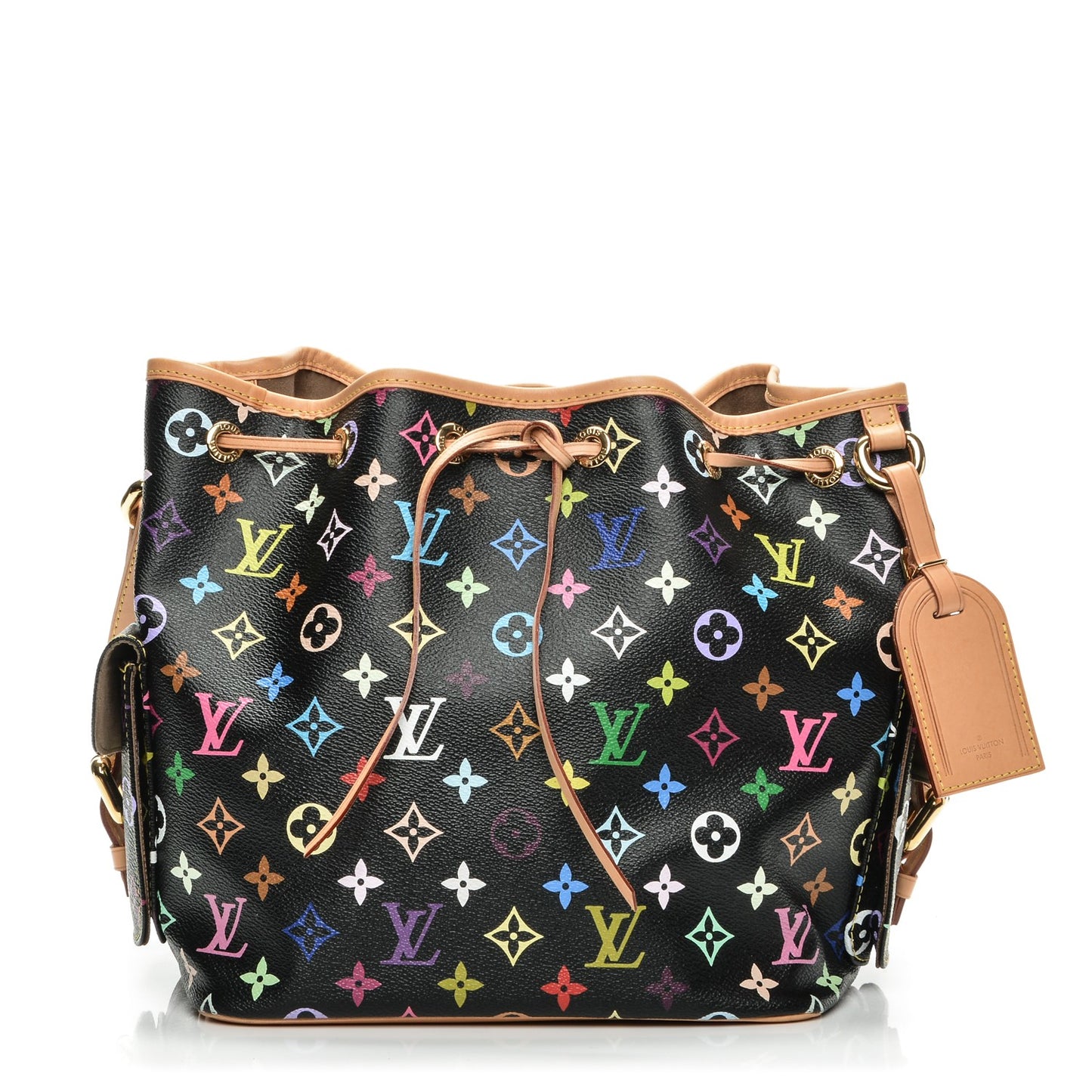 Monogram Multicolor Petit Noe Black