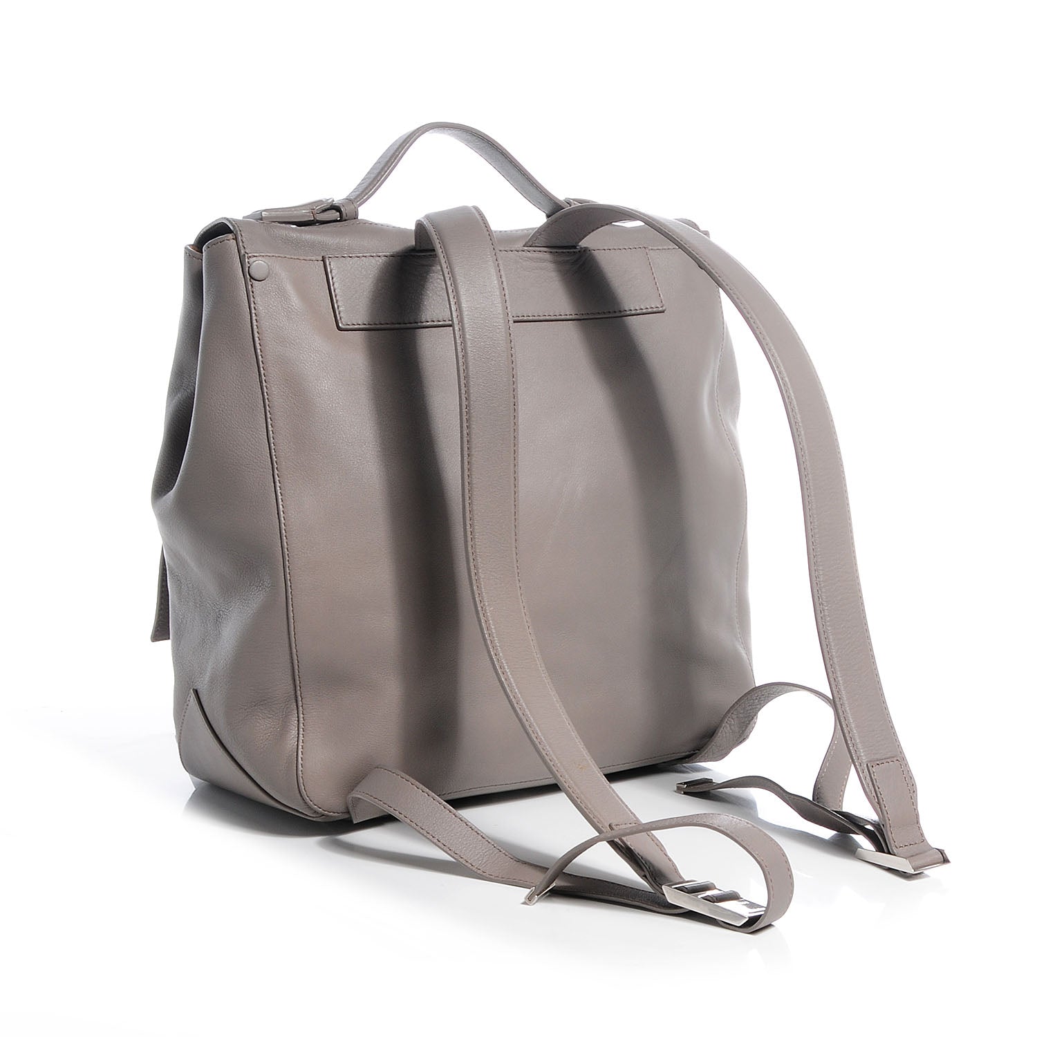 Proenza Schouler Leather Large PS Backpack Mushroom 4 of 24
