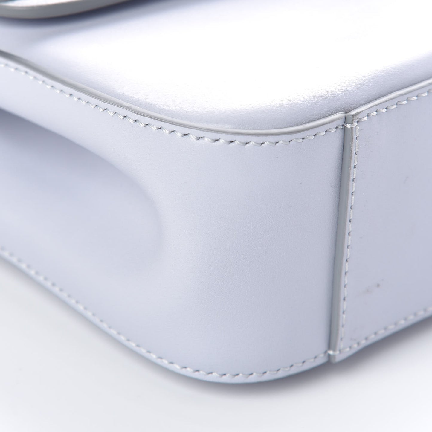 Calfskin Small C Double Carry Light Cloud