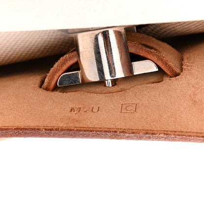 Hermes Toile Vache Calfskin Herbag 39 MM Natural 9 of 16