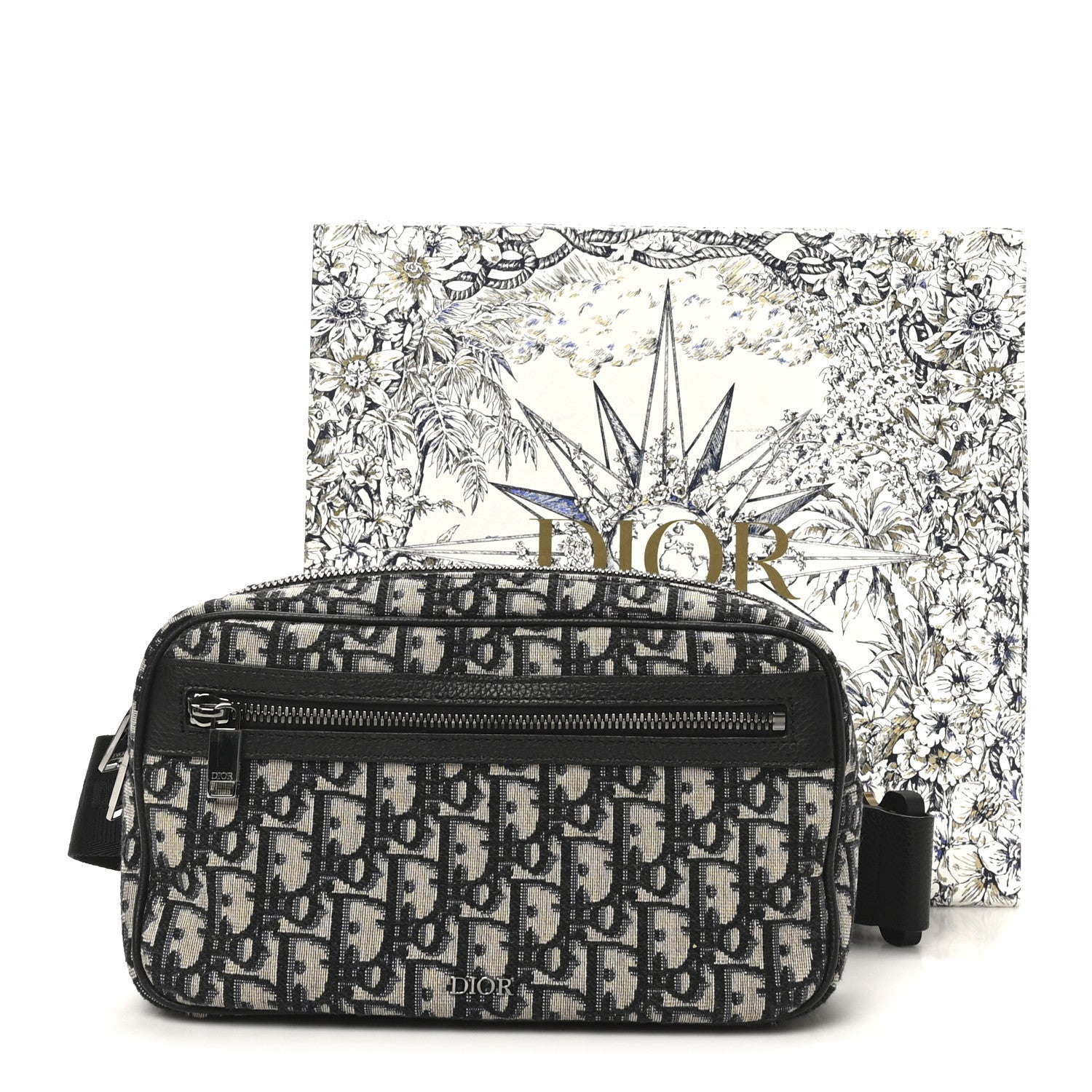 Christian Dior Oblique Belt Bag Blue 11 of 11