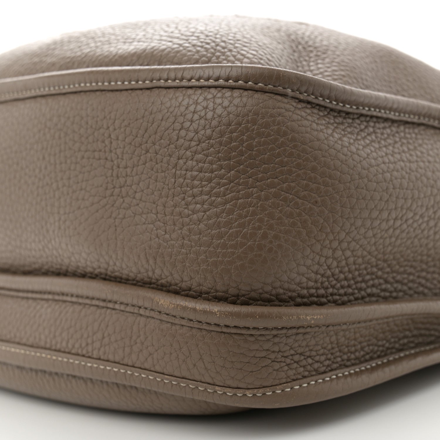 Hermes Taurillon Clemence Evelyne III GM Etoupe 10 of 12