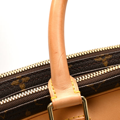 Louis Vuitton Monogram Alize 2 Compartment Luggage 14 of 17
