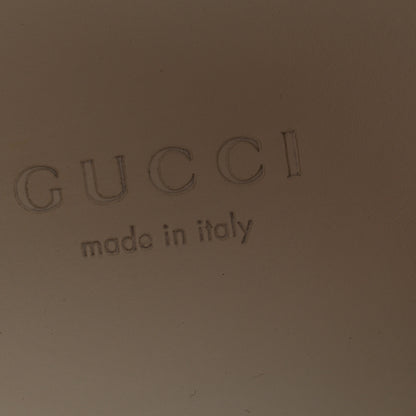 Gucci GG Supreme Monogram Bees Ayers Web Womens Ace Sneakers 38.5 Beige Oro Green Red 6 of 10