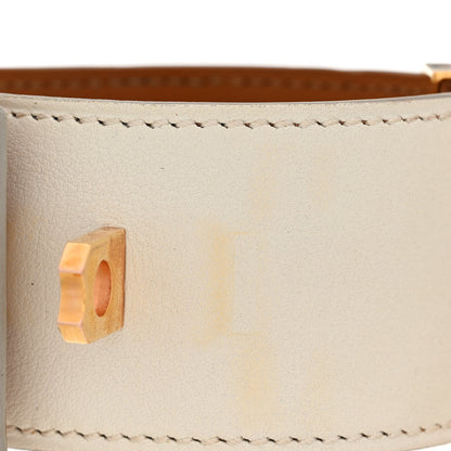 Hermes Swift Collier de Chien CDC Bracelet T2 Craie 6 of 8