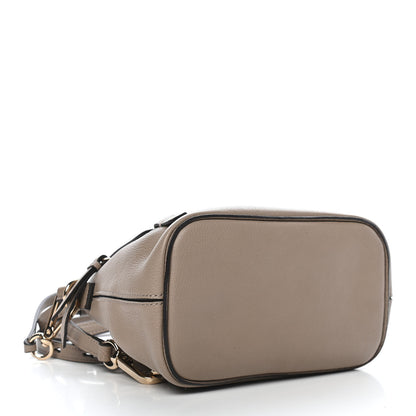 Chloe Suede Calfskin Mini Faye Backpack Motty Grey 3 of 8