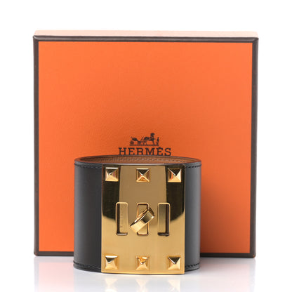 Hermes Chamonix Extreme Kelly Bracelet S Black 6 of 6