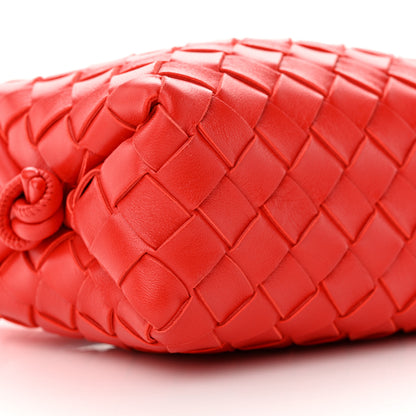 Bottega Veneta Nappa Intrecciato Mini Loop Camera Bag Apple Candy 8 of 9