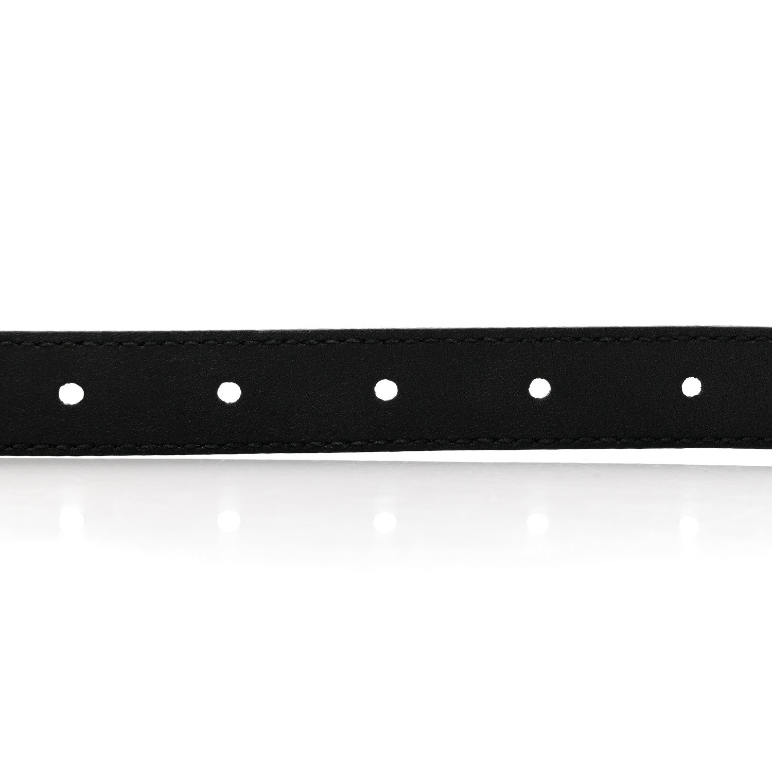 Gucci Calfskin Double G 20mm Belt 75 30 Black 4 of 9