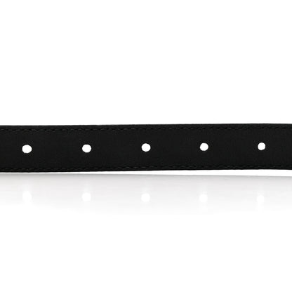 Gucci Calfskin Double G 20mm Belt 75 30 Black 4 of 9