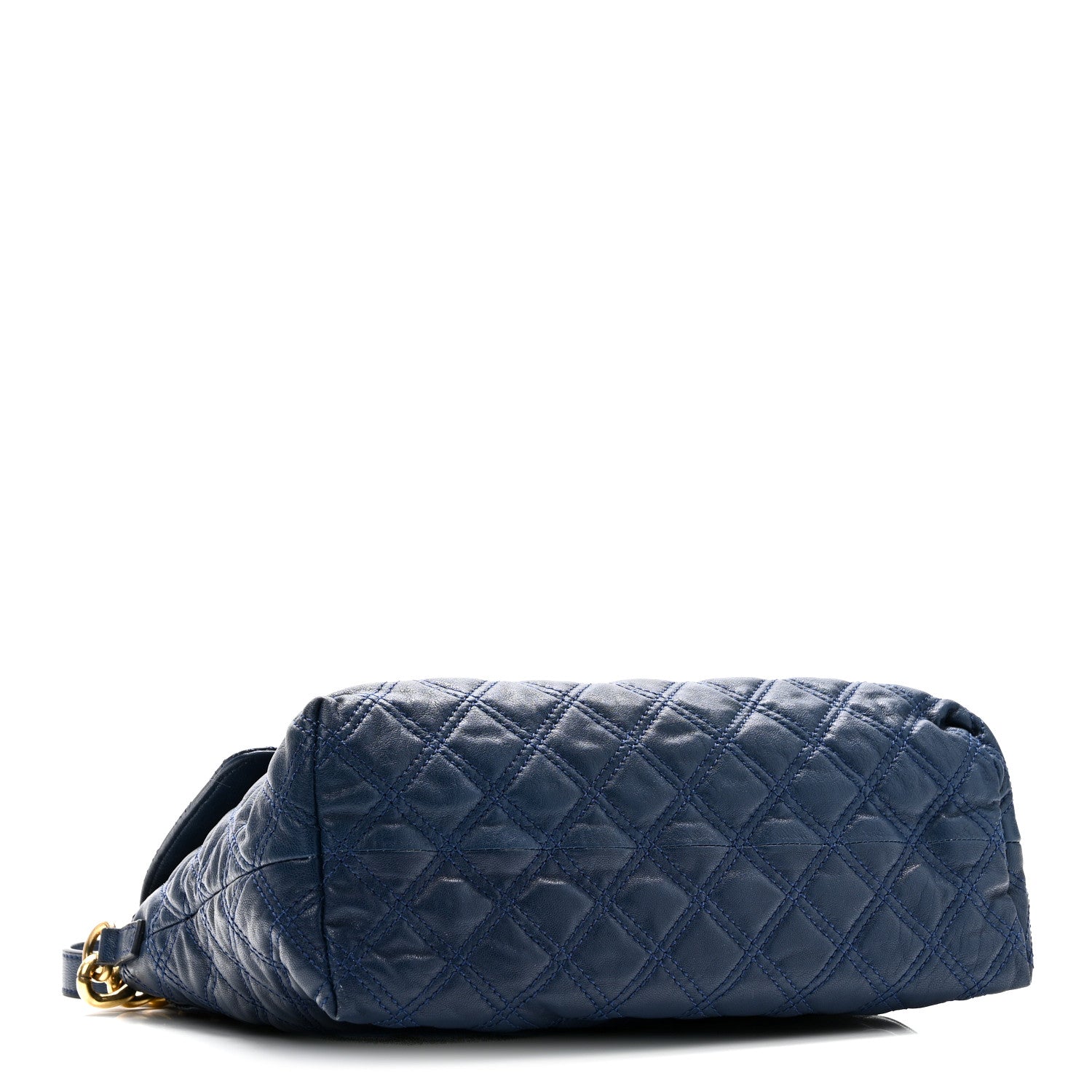 Marc Jacobs Lambskin Quilted The XL Single Flap Navy 4 of 9