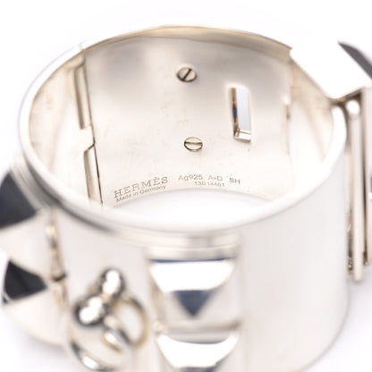 Hermes Sterling Silver Collier De Chien Bracelet SH 14 of 15