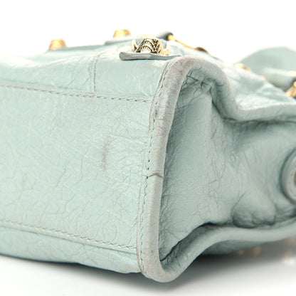 Balenciaga Agneau Giant 12 Gold Hardware Mini City Vert Jade 9 of 10