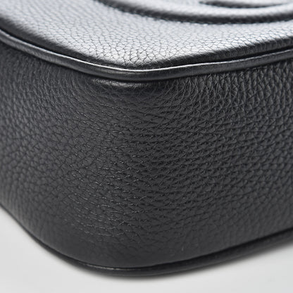 Gucci Pebbled Calfskin Small Soho Disco Bag Black 8 of 9