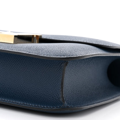Hermes Epsom Constance 1-24 Bleu de Prusse 11 of 12