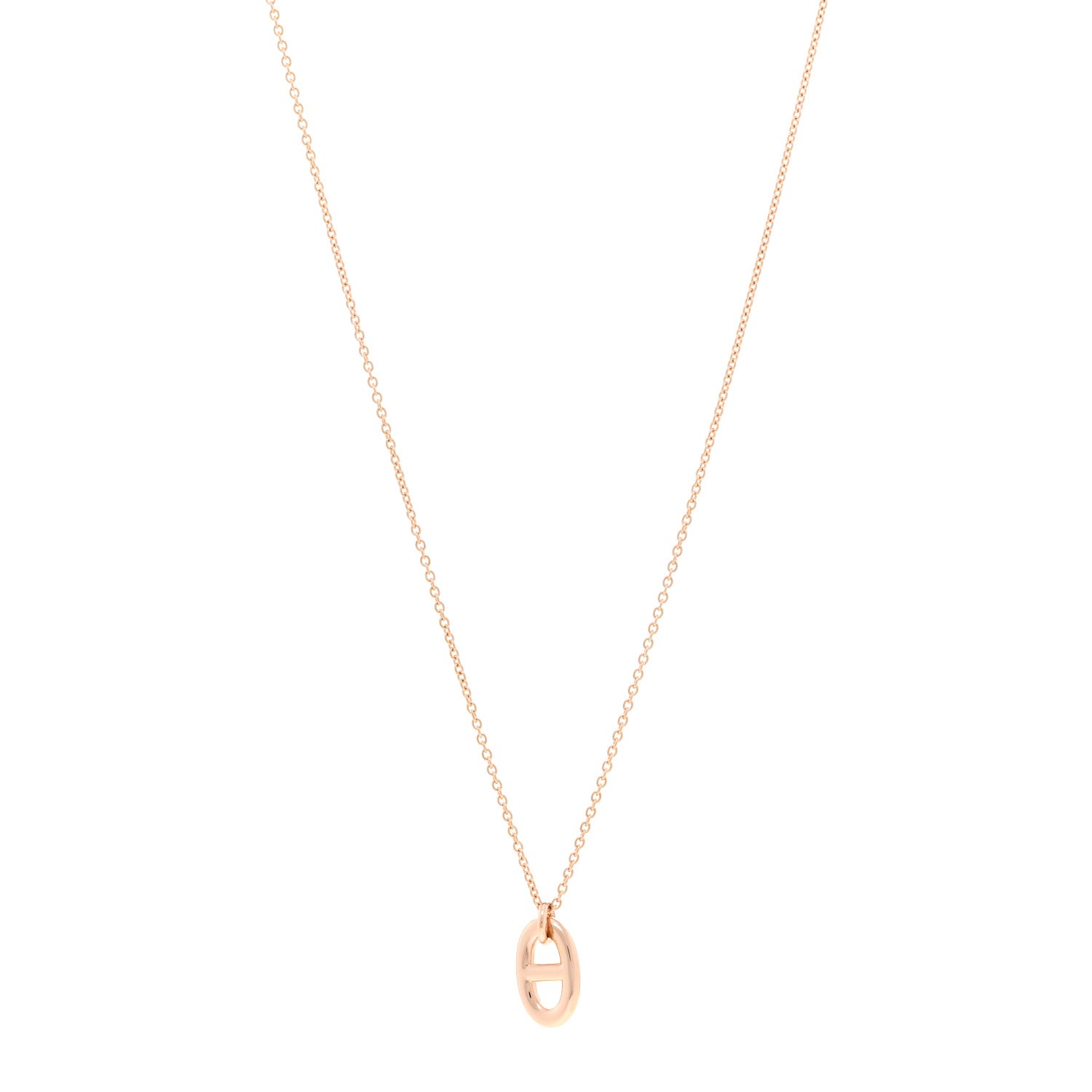 Hermes 18K Rose Gold PM Farandole Pendant Necklace 1 of 6