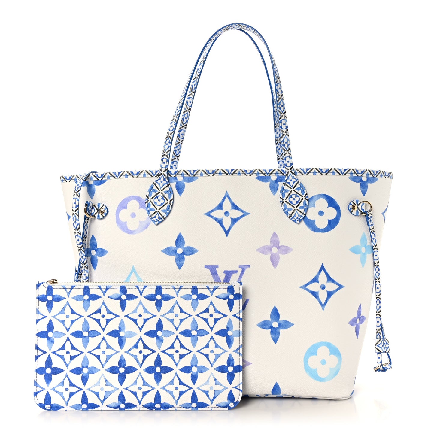 Monogram Giant By The Pool 2.0 Neverfull MM Blue