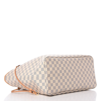 Louis Vuitton Damier Azur Neo Neverfull GM Rose Ballerine 5 of 12