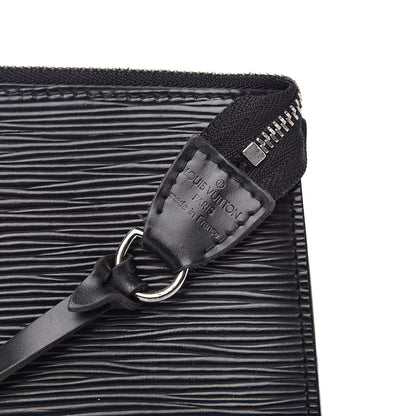 Louis Vuitton Epi Pochette Accessories 24 Black 7 of 9