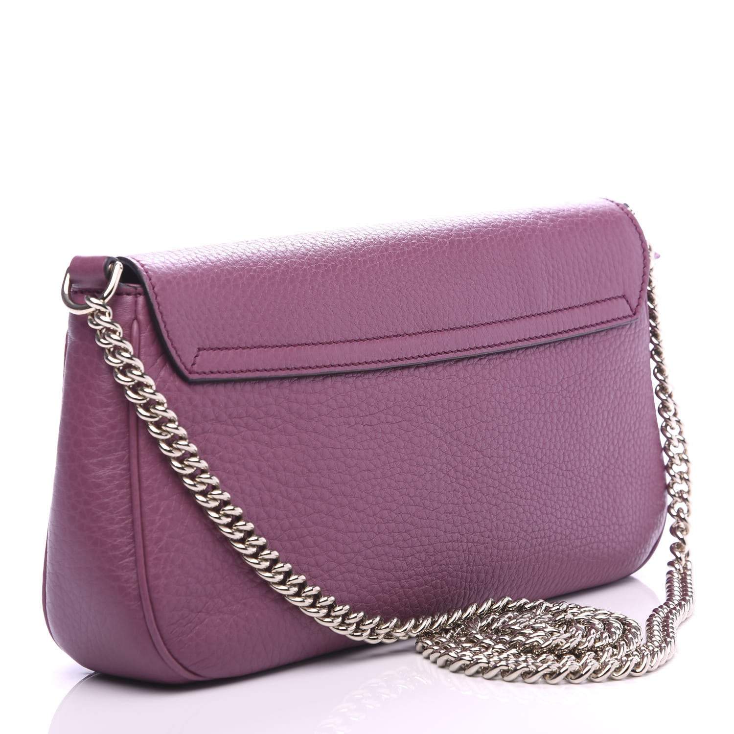 Gucci Pebbled Calfskin Medium Soho Flap Crossbody Peonia Flower 2 of 10