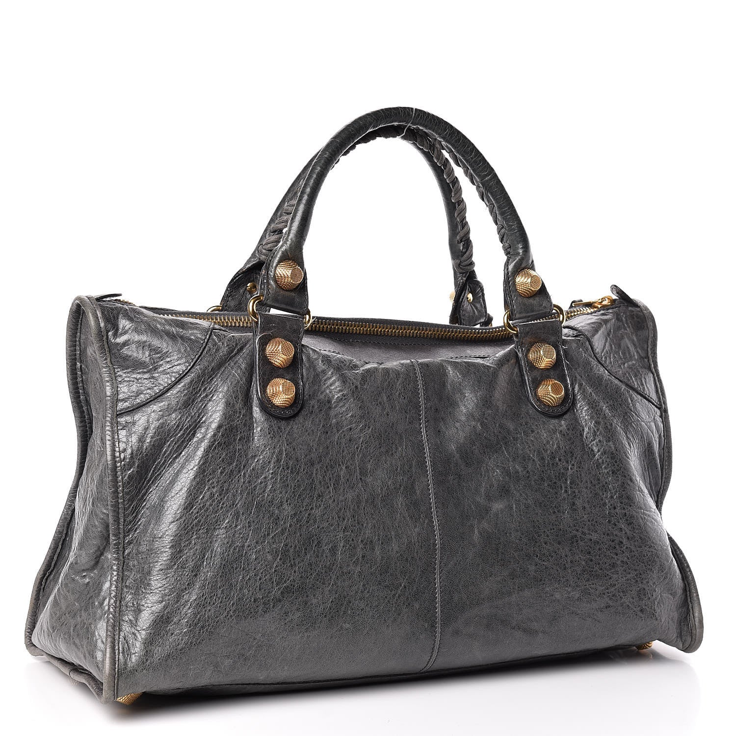 Balenciaga Agneau Giant 21 Gold Hardware Work Anthracite 3 of 13