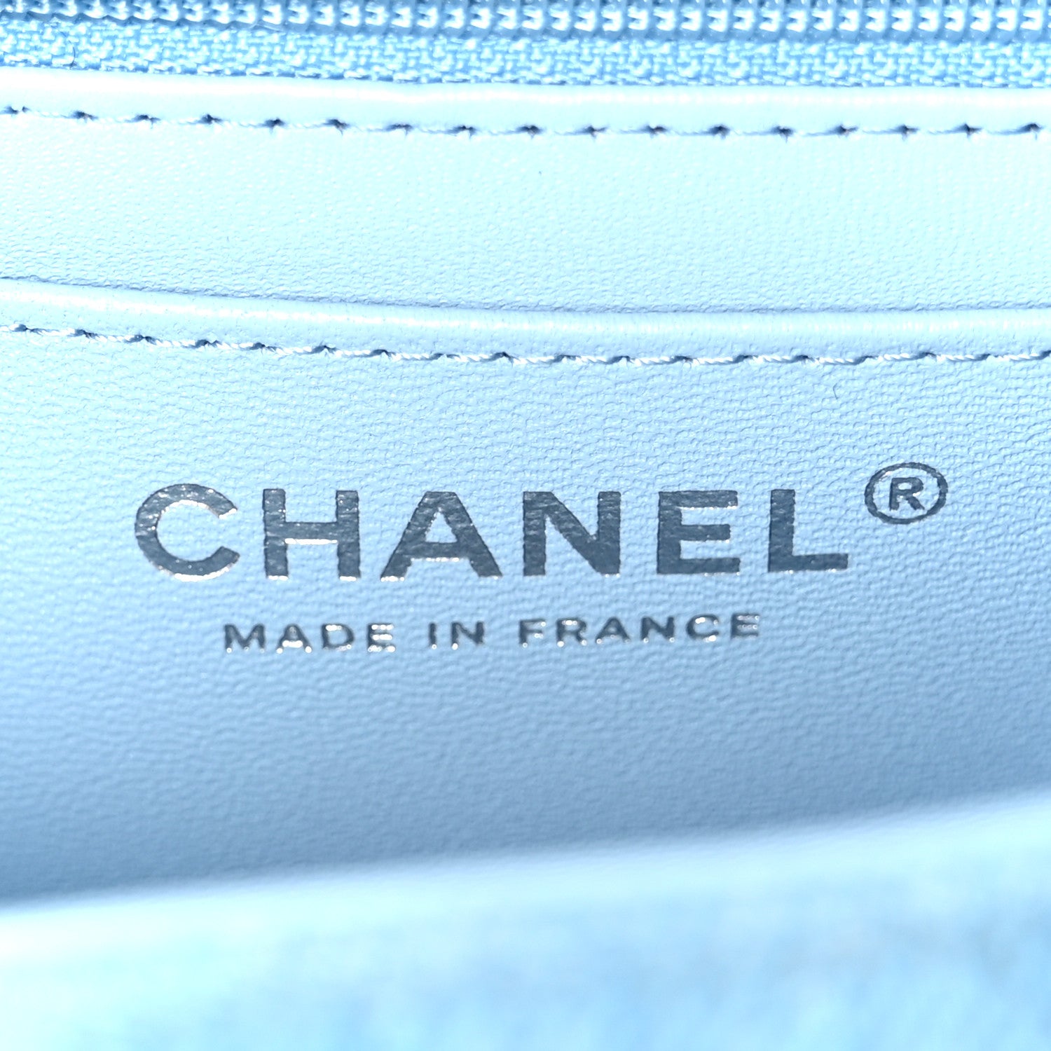 Chanel Denim Quilted Mini Rectangular Flap Blue 6 of 12