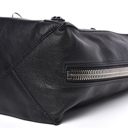 Balenciaga Veau Papier A5 Zip Around Tote Black 8 of 10