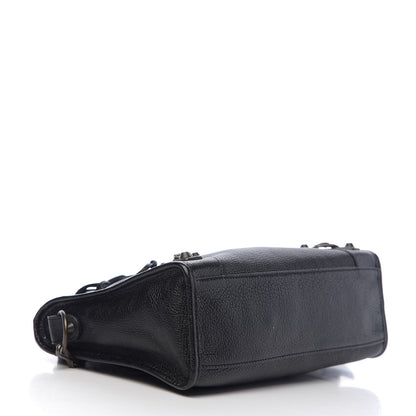 Balenciaga Chevre Classic Hardware Metallic Edge S City Black 3 of 9