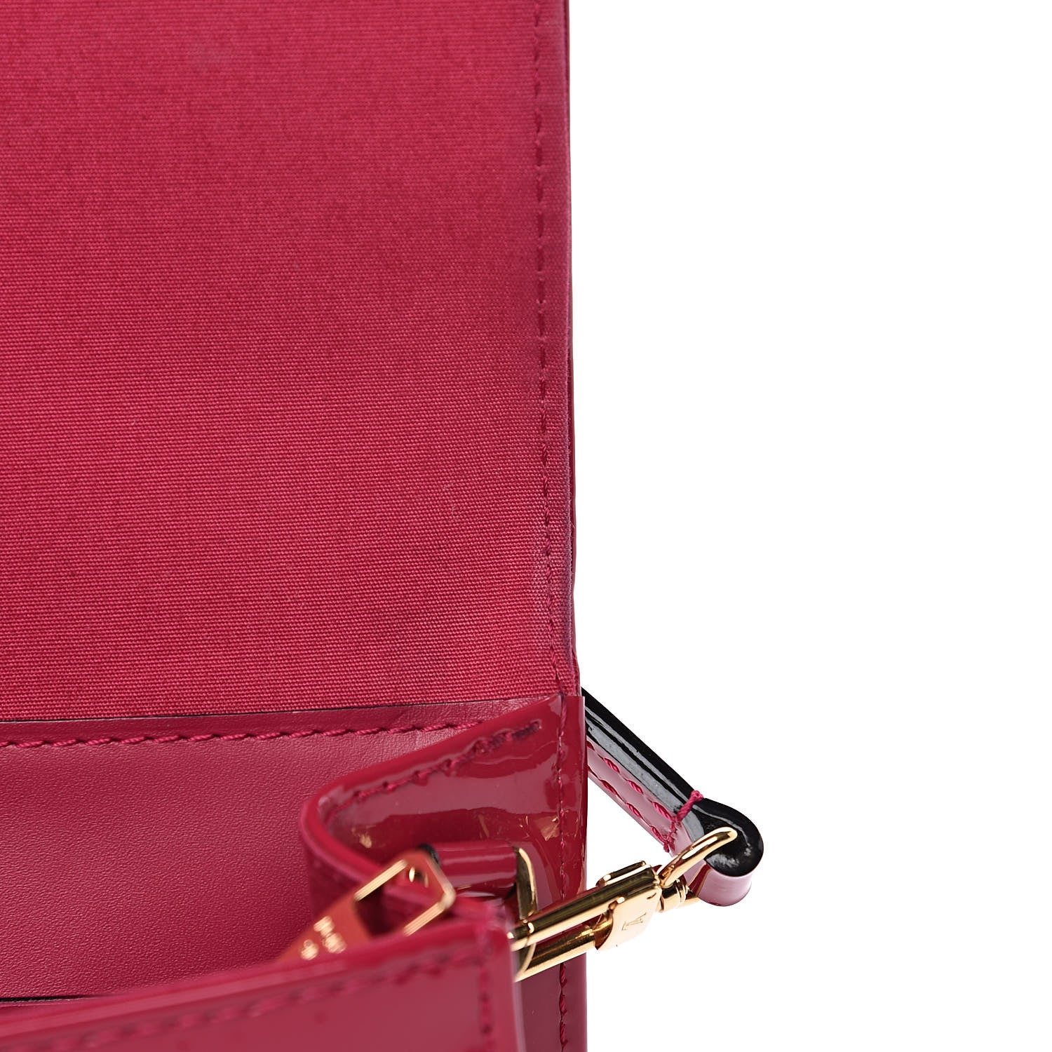 Louis Vuitton Vernis Ana Clutch Rose Indien 10 of 12