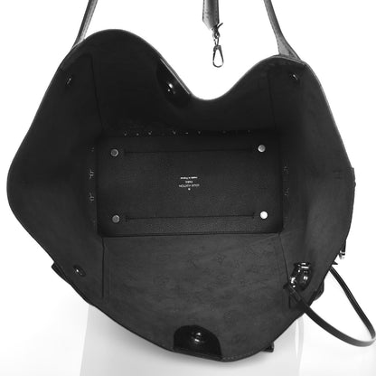Louis Vuitton Mahina Hina MM Black 6 of 13