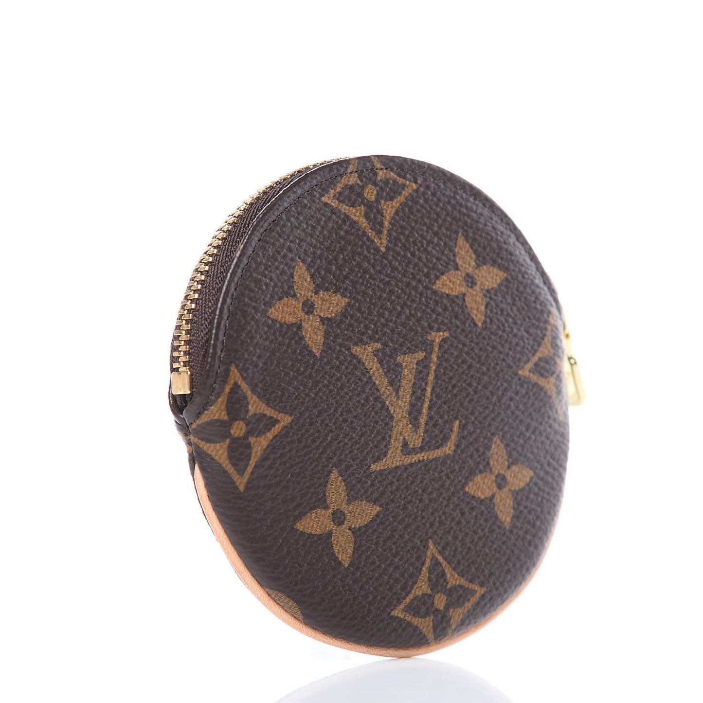 Monogram Round Coin Purse