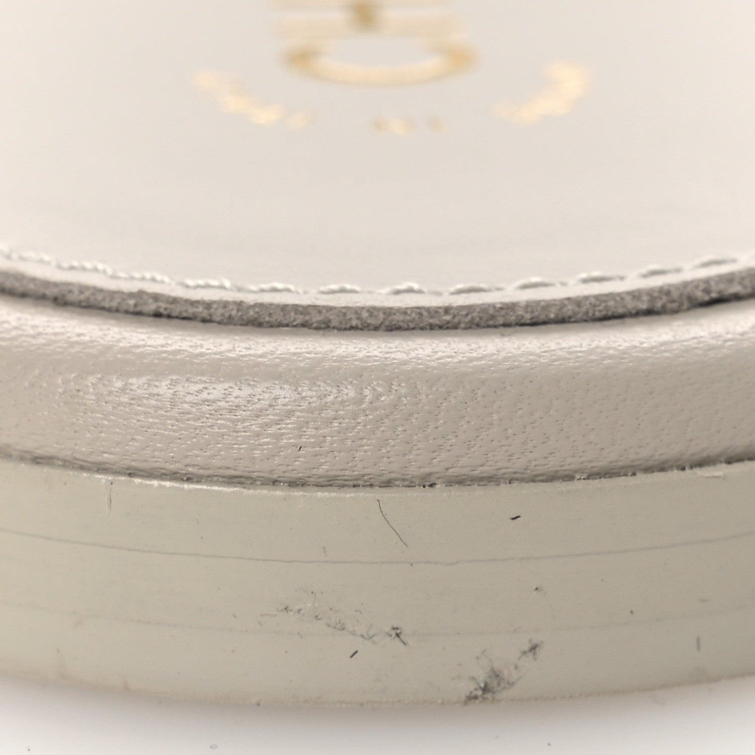 Chanel Lambskin Quilted Turnlock Flat Mules 39.5 Light Gray 11 of 14