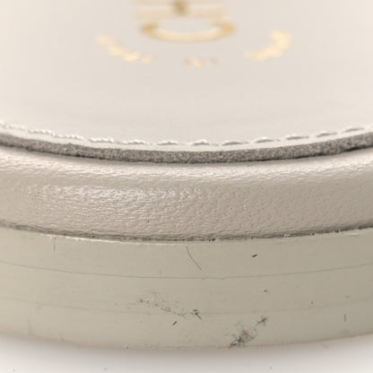 Chanel Lambskin Quilted Turnlock Flat Mules 39.5 Light Gray 11 of 14