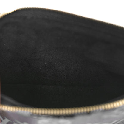 Louis Vuitton Colored Monogram Mini Pochette Accessories Blue Black 6 of 10