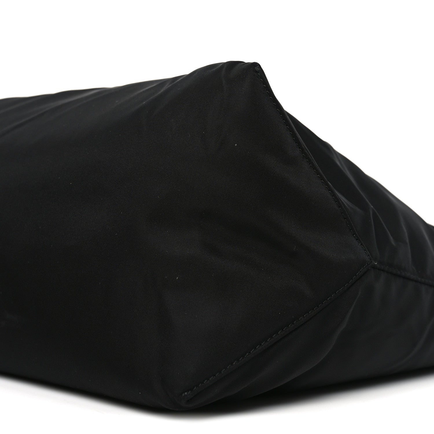 Prada Re-Nylon Saffiano Triangle Re-Edition 1978 Medium Tote Black 9 of 9