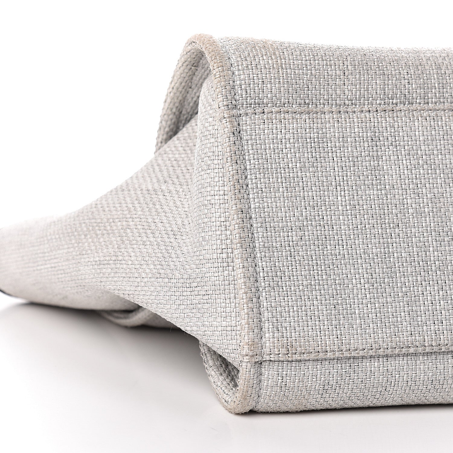 Chanel Canvas Deauville Large Tote Grey 9 of 10