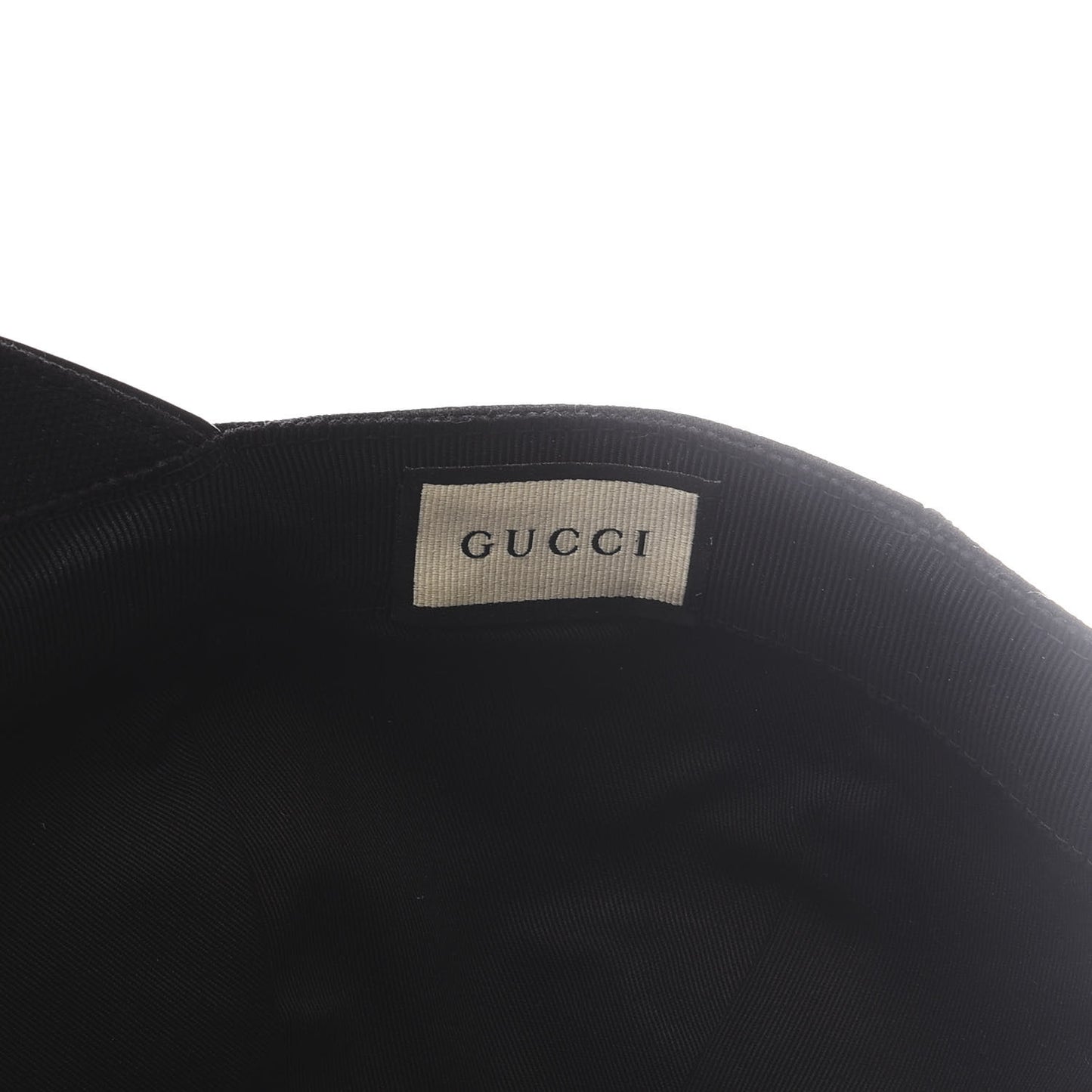 Cotton Web Baseball Hat M Black