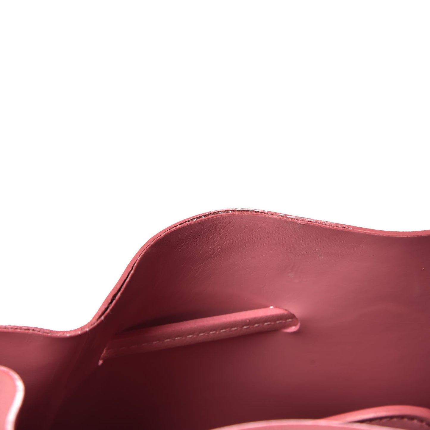 Calfskin Bucket Bag Peony