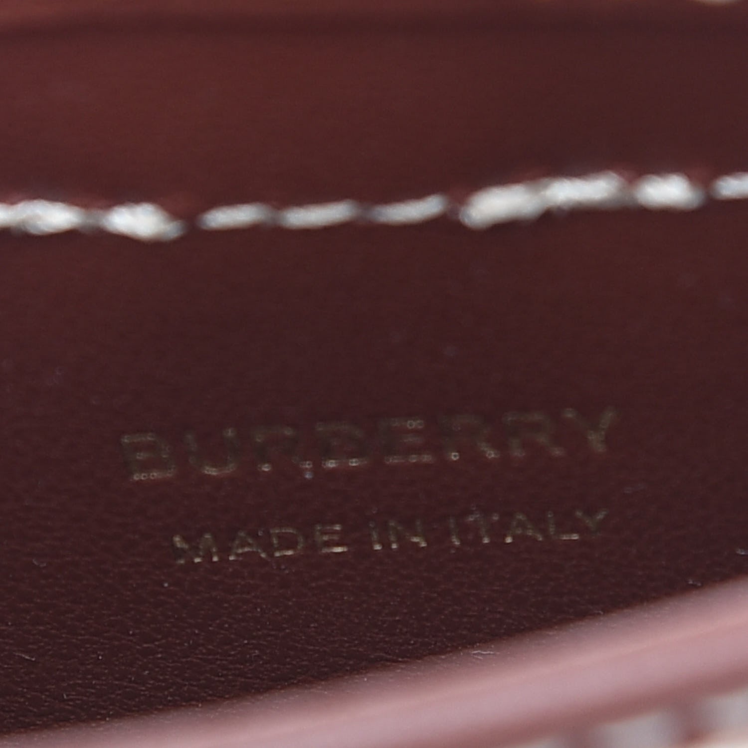 Burberry Canvas Callfskin Anne Phone Case With Strap White Tan 8 of 9